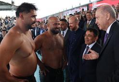 Cumhurbaşkanı Erdoğan, Yağlı Güreş Cumhurbaşkanlığı Kupası final mücadelelerini izledi