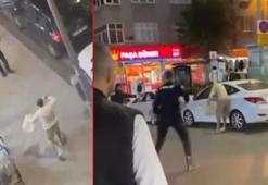 Esenler'de polise bıçakla saldırdığı öne sürülen şüpheli, bacağından vuruldu