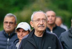 Kılıçdaroğlu, Abant’ta sabah yürüyüşü yaptı