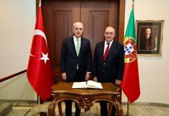 TBMM Başkanı Kurtulmuş, Lizbon Büyükelçiliği’ni ziyaret etti