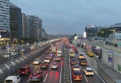 İstanbul'da trafik yoğunluğu yüzde 78'e ulaştı