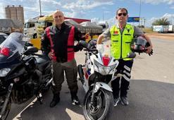 Düzce'den motosikletle umreye giden 2 kişi, Suriye'ye geçti