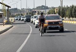 Çocukken taşındıkları İsviçre’den Midyat’a 4 bin 500 kilometre pedal çevirdi