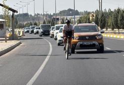 Çocukken taşındıkları İsviçre’den Midyat’a 4 bin 500 kilometre pedal çevirdi