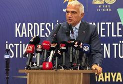 Bakan Ersoy: Turizmde büyümeyi, gelişmeyi ve zirve mücadelemizi sürdüreceğiz