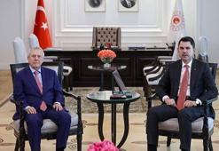 Bakan Kurum, Fenerbahçe Spor Kulübü Başkanı Aziz Yıldırım’ı kabul etti