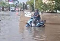 Aydın'da sağanak yağmur su baskınlarına neden oldu