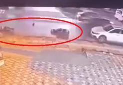 Ankara'da bir kişinin öldüğü motosiklet kazasının görüntüleri ortaya çıktı
