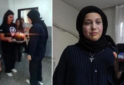 Tükürük bezi kanserini yenen Buse, okula yeniden döndü