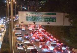 İstanbul'da trafik yoğunluğu yüzde 89'a ulaştı