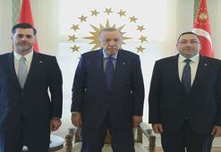 Cumhurbaşkanı Erdoğan, Üsküdar Belediye Başkan Vekili Dündar Ziya Gültekin'i kabul etti