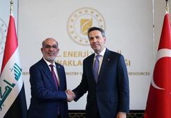 Bakan Bayraktar, Irak Petrol Bakanı Hüdeyir ile bir araya geldi