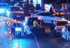 Polis, nefes almakta güçlük çeken sürücüyü, heimlich manevrasıyla kurtardı; o anlar kamerada