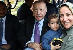Cumhurbaşkanı Erdoğan, AileFest alanını ziyaret etti