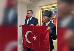 Bakan Çiftçi, Türkiye Muharip Gaziler Derneği'ni ziyaret etti