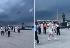 DHA’nın haberinin ardından ünü sınırı aşan 'Salla Dansı’ Girne’den kameraya yansıdı