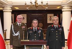 Genelkurmay Başkanı Bayraktaroğlu, Polonya Kara Kuvvetleri Müfettişi Tümgeneral Fajkowski'yi kabul etti