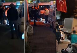 Kağıthane’de çıplak halde markete girip müşterilere saldırdı; polis otomobilin altında yakaladı