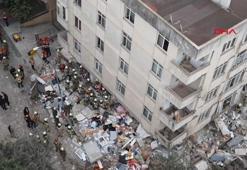 Maltepe'de 7 katlı binanın ilk 3 katı çöktü; arama kurtarma çalışması sürüyor