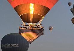 Kapadokya’da balonlar Gazze için havalandı