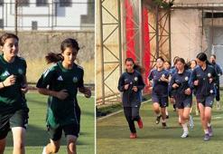 Yüksekovalı futbolcu kız kardeşlerin hedefi milli forma