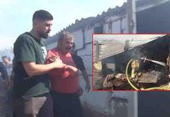 Silivri’de ahırda çıkan yangında hayvanları öldü; besici ve eşi hastaneye kaldırıldı