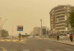 Şanlıurfa'da toz taşınımı etkili oldu