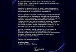 Kulüpler Birliği’nden yayın ihalesiyle ilgili açıklama