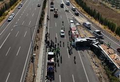 Manisa'da 11 kişinin öldüğü kazada otobüs ve TIR’ın şoförü tutuklandı