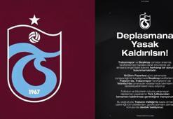 Trabzonspor'dan deplasman yasağının kaldırılması çağrısı