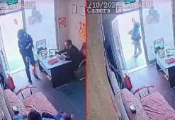Akaryakıt istasyonundaki silahlı saldırının görüntüleri ortaya çıktı