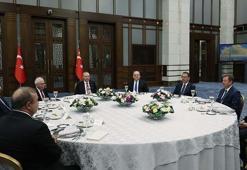 Cumhurbaşkanı Erdoğan, yüksek mahkeme başkanlarıyla yemekte bir araya geldi
