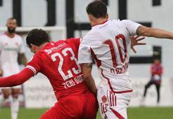 Ümraniyespor - Boluspor maçı yağmur nedeniyle yarıda kaldı