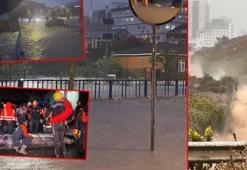 İstanbul'da sağanak; yollar göle döndü