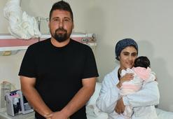 Alya bebek, 41 gün sonra annesine kavuştu