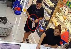 Eczaneden kozmetik ürünü çaldı, marketten aldıklarının ücretini ödemeden kaçtı