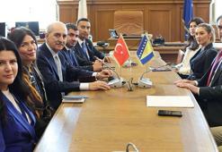 TBMM Başkanı Kurtulmuş, Bosna Hersek Temsilciler Meclisi Başkan Yardımcısı Çavara’yı kabul etti