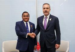 Dışişleri Bakanı Fidan, Sri Lankalı mevkidaşı Herath ile görüştü
