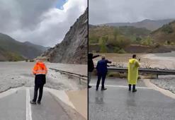 Erzincan’da sağanak sele neden oldu; Erzurum kara yolu tek yönlü ulaşıma kapatıldı