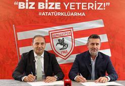 Samsunspor anlaştığı Nenad Bjelica ile imza töreni düzenledi