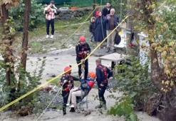 Sapanca’da mahsur kalan 2’si çocuk 8 kişiyi AFAD kurtardı