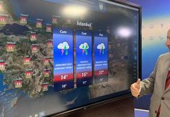 Meteoroloji’den hafta sonu için kuvvetli yağış ve fırtına uyarısı
