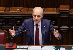 TBMM Başkanı Kurtulmuş, Avrupa Parlamento Başkanları Konferansı’nda Rum temsilcinin iddialarına tepki gösterdi
