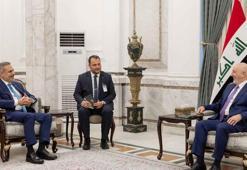 Bakan Fidan, Irak Cumhurbaşkanı Amedi tarafından kabul edildi