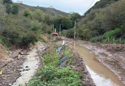 Barajın suyu taştı, mahalleyi sel bastı
