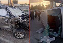 Malatya'da otomobil ile minibüs çarpıştı; 1'i ağır 3 yaralı