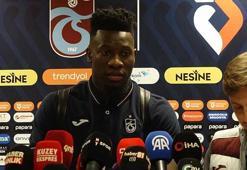Andre Onana: Doğru istikamette ilerlediğimizi düşünüyorum
