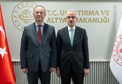 Bakan Uraloğlu, Kırgızistan’ın Ankara Büyükelçisi Kazakbaev ile bir araya geldi