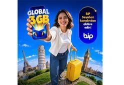 Turkcell’den 174 ülkede geçerli Global 3 GB paketi hediye