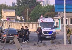 Eyüpsultan’da trafik ışıkları çalışmadı, 2 otomobil çarpıştı: 4 yaralı